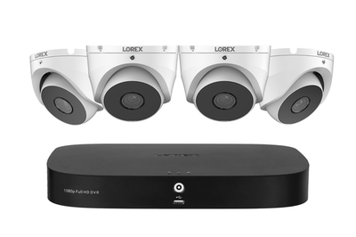 #ad Lorex 1080p 8 Channel 1TB Wired DVR System with Four 1080p HD CVI Dome Cameras $399.99