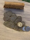 64 D Washington Quarters $10 Roll of 90% Silver quarters VERY NICE CONDITION
