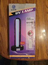 UVC UV LAMP INSTANT DISINFECTION Intelligent Germicidal Lamp Kill DUST MITES Etc