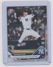 Cam Schlittler Topps Now- Post Season Debut Wild Card Series-NM-MT-QTY