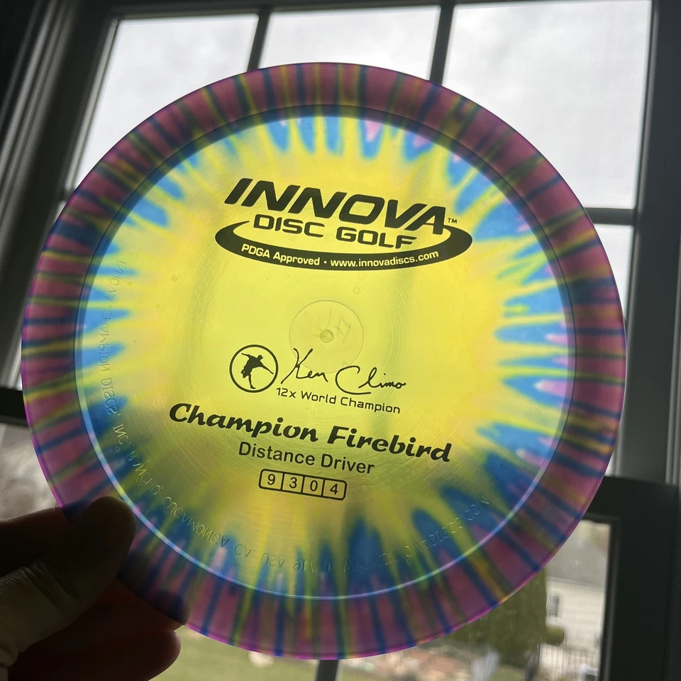 Innova I-Dye (blue/purple/green) Champion Firebird Distance Driver 171g - Image 3 of 3
