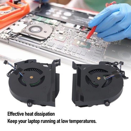 Laptop CPU And GPU Cooling Fan Fit For Studio ZBook 15 G5 ZBook 15 G6 Serie KUI - Bild 21 von 22