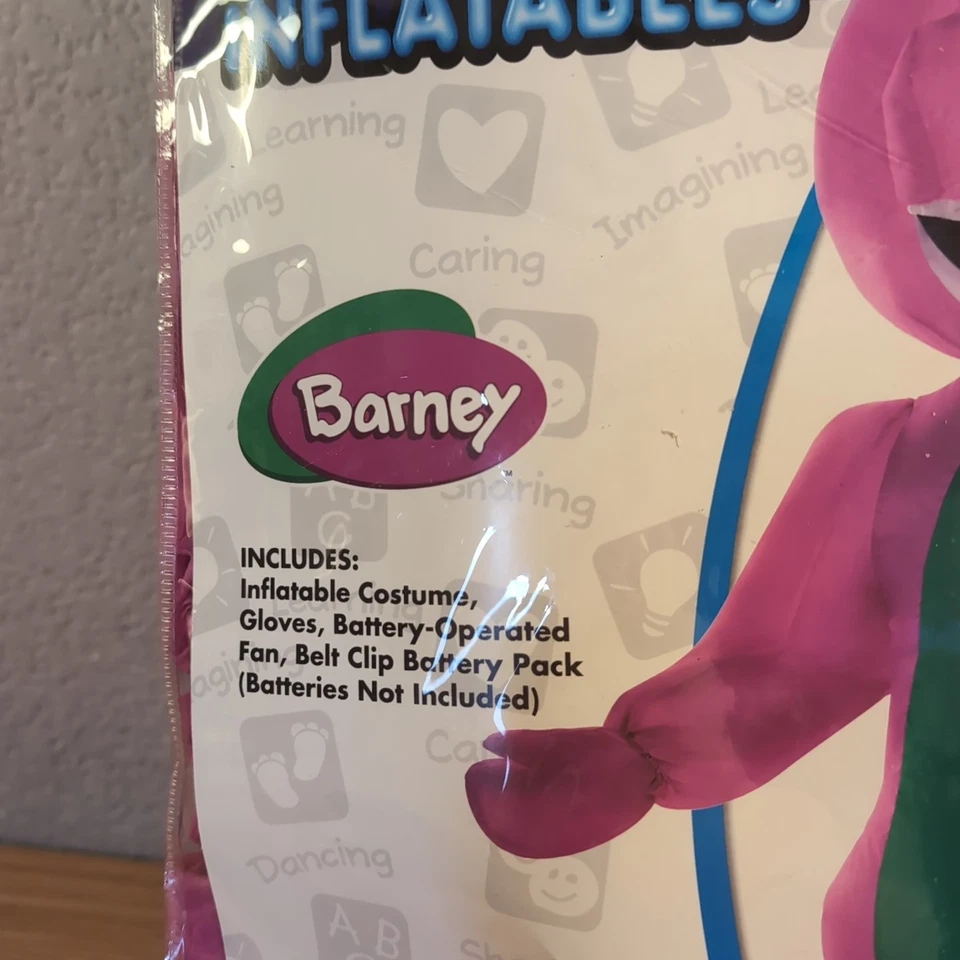 Disfraz inflable Spirit Halloween BARNEY EL DINOSAURIO adulto talla única **LEER** Foto 3 de 4