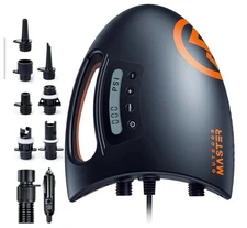 OutdoorMaster  SHARK 2 20PSI High Pressure SUP Air Pump