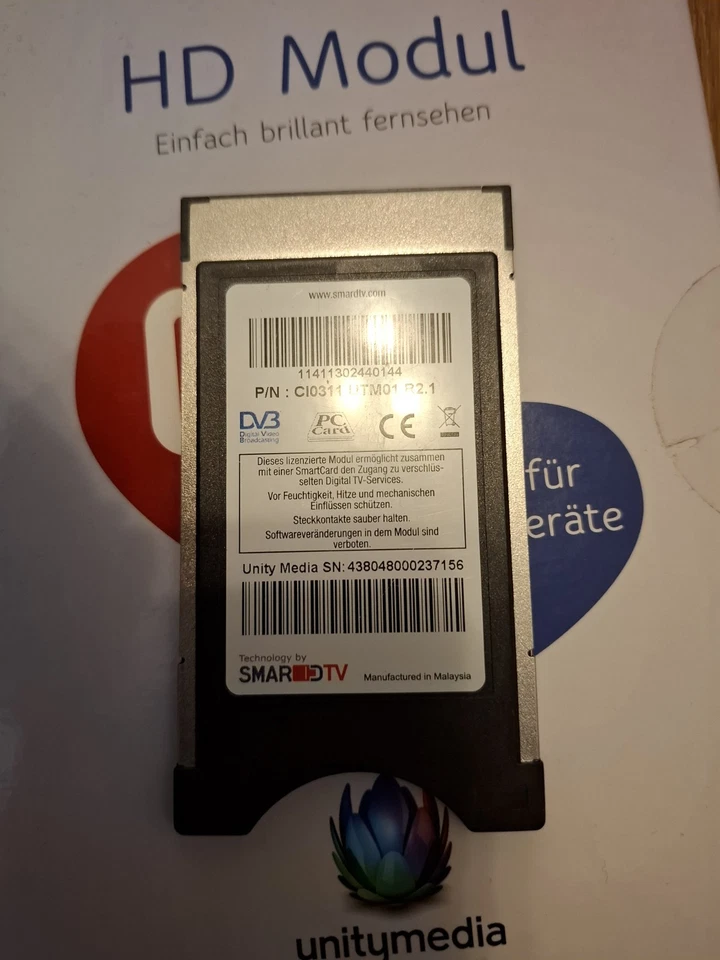 CI+ HD Modul CI0311 UTM01 R2.1 Kabel Deutschland - Bild 3 von 4