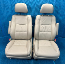 Lexus Gx470 Front Seat Complete W Headrests Rh Lh Pair Ivorylh00 08 09 Oem