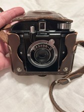 Vintage Beacon II camera and case Whitehouse Products USA Made in Brooklyn NY