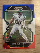 2021 Panini Prizm Marcus Maye 91 Red White and Blue New York Jets