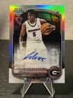 Jeremiah Wilkinson 2025-26 Topps Bowman Chrome Auto Refractor /499 Georgia
