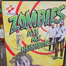 Konami Zombies Ate My Neighbors Sega Genesis Manual Included Action Adventure