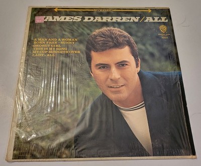James Darren  All  1967  Warner Bros. WS 1688  Pop  VG+