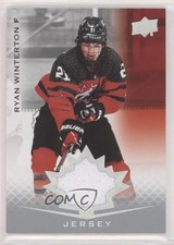 2021 Upper Deck Team Canada Juniors Jersey Ryan Winterton #34 9b4