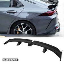 55 Rear Trunk Spoiler Pro Racing Rear Wing Gloss Black For Honda Civic Hatch