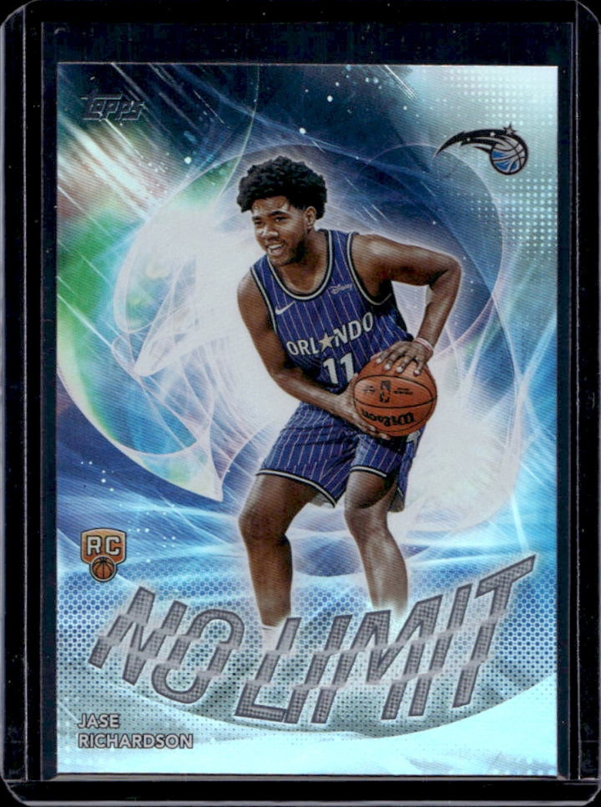 2025-26 Topps Jase Richardson No Limit RC Rainbow Foil Rookie #NL-25 Magic