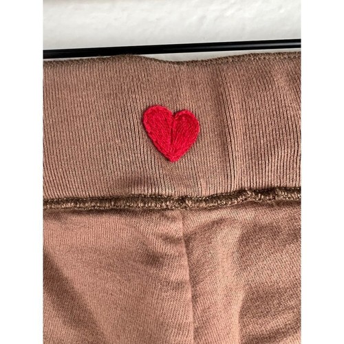 Pantalones de pierna ancha TWISTED HEART Starstruck Kenzie, marrón, mediano, ¡NUEVOS CON ETIQUETAS! - Imagen 6 de 7