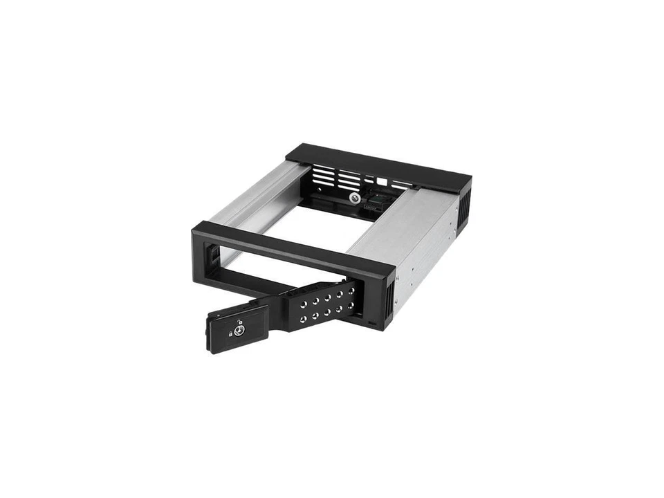 StarTech HSB1SATSASBA 5.25 to 3.5 Hard Drive Hot Swap Bay - Aluminum - Trayless - Image 3 of 4