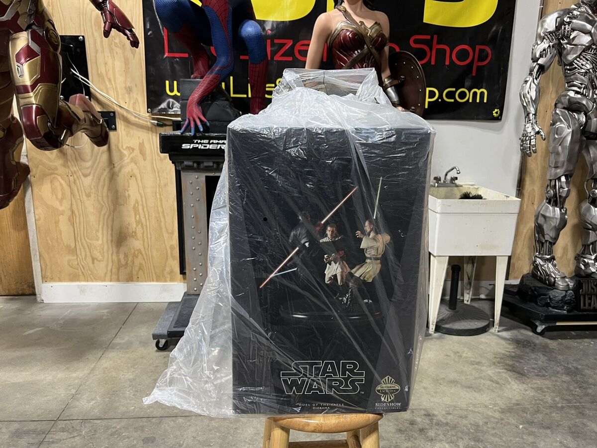 Sideshow Star Wars Duel Of The Fates Diorama VERY RARE | eBay Sideshow Star Wars Duel Of The Fates Diorama VERY RARE | eBay