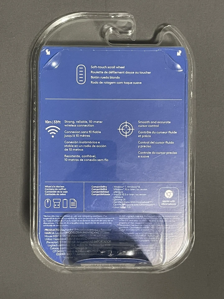 New Logitech Design Collection Limited Edition Wireless Mouse POW Batman PC Mac - Image 3 of 4