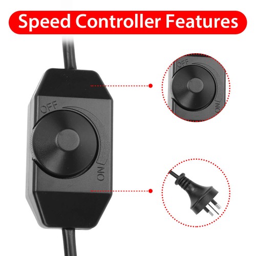 4" 6" 8" Silent Inline Fan Industrial Extractor Duct Hydroponic Exhaust Vent - Picture 6 of 15