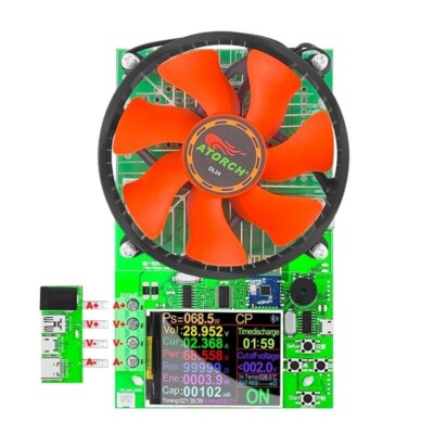 150W 20A Batteriekapazität 4-Draht Tester DC USB Tester Elektronische Last Lithium