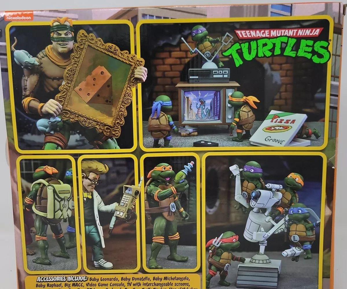 NECA: TMNT Cartoon Accessory Set