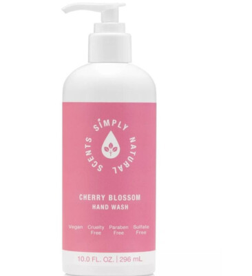 Simply Natural Scents Hand Wash Soap vegan sulfate free: Cherry  Blossom