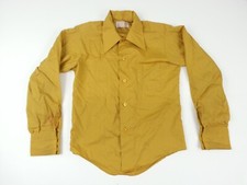 Vintage Sears Perma Prest Kids Childs SIze 12 Long Sleeve