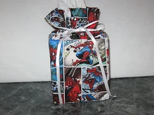 Spiderman cotton Fabric handmade square Tissue Box Cover
