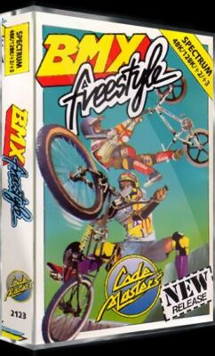 Sinclair ZX Spectrum 48K Spiel - BMX FREESTYLE - Codemasters - getestet & funktionsfähig