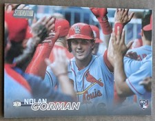 2023 Topps Stadium Club Baseball #186 Nolan Gorman St. Louis Cardinals RC