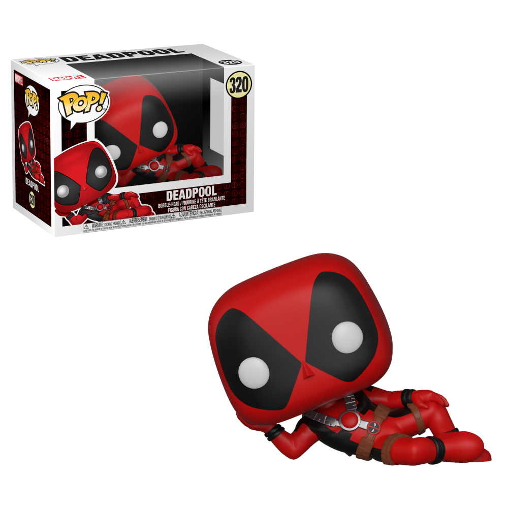 Funko Pop! Marvel 320 Deadpool Parody Lying Down Pop Vinyl Figure