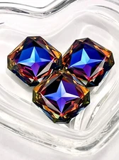 Volcano F (23mm) Swarovski Art 4675 Square Fancy Cut Stones