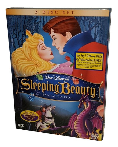 Walt Disney Sleeping Beauty (DVD, 2003, 2-Disc Set Special Edition
