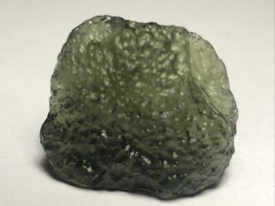 Moldavit Kristall natürlicher Meteorit Tschechisch - Original 4,8 g 24 mm