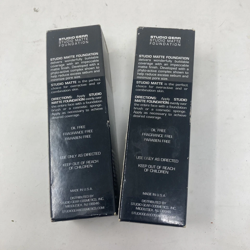 Studio Gear Foundation Matte Nutmeg 1 Oz 30ml Fragrance Free Paraben Free - Image 2 of 4