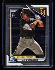 2024 Bowman #BP-111 J.D. Gonzalez Prospects Fuchsia SN San Diego Padres Baseball