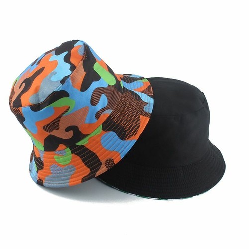 Nuevo Camuflaje Cubo Sombrero Unisex Hip Hop Gorros Sol | eBay