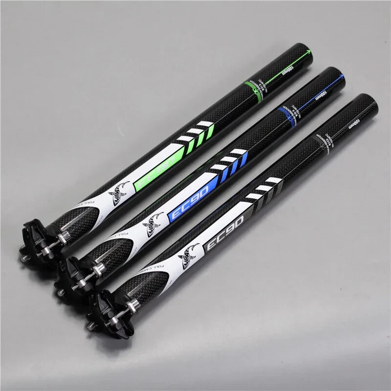 Tija de sillín de carbono para bicicleta de montaña Tubo de asiento de bicicleta Piezas de bicicleta Accesorios Foto 2 de 4