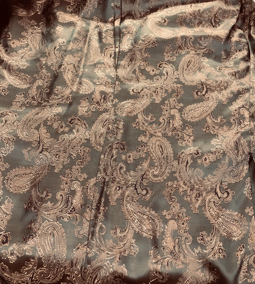 Calça STEVE HARVEY Prince 42L listra marrom plissada algemada 38x28 978147 - Imagem 2 de 4