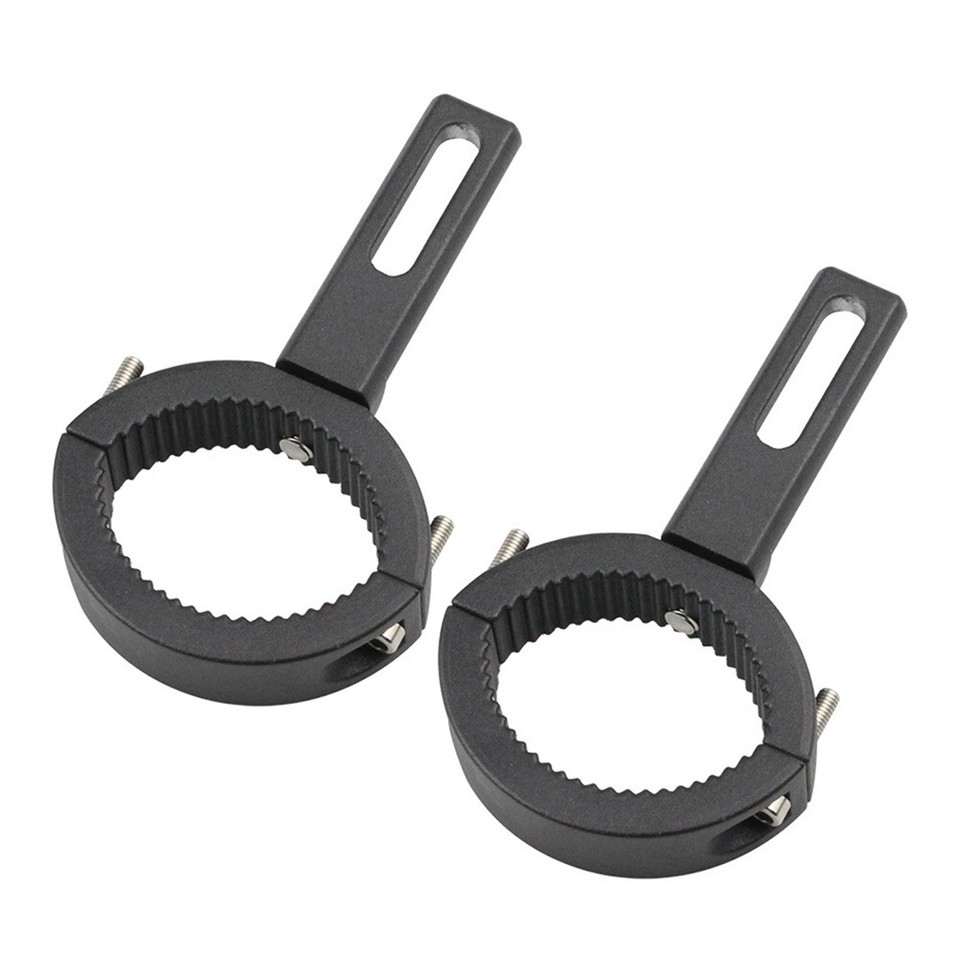 Motorcycle 45mm Fork Tube Mount Bracket Headlight Fog Spotlight Holder