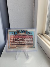 1972 Topps Baseball Card #1 - World Champion Pittsburgh Pirates Amazing Card