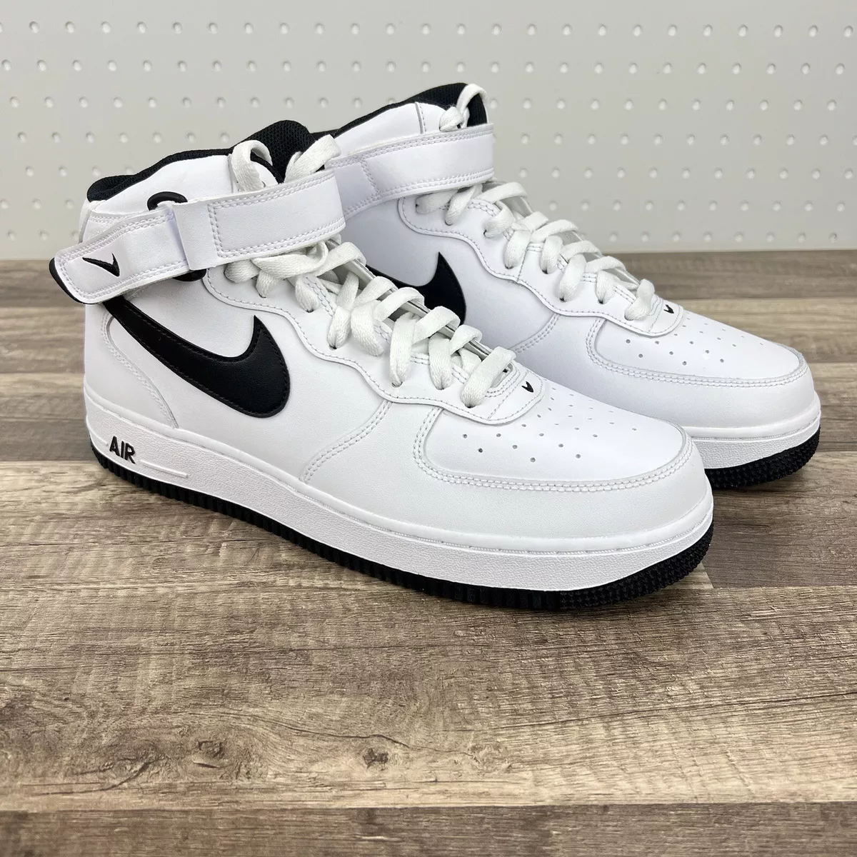 Nike Air Force 1 Mid '07 Shoes White Black New DV0806-101 Men's Size 10.5