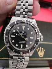 Rolex submariner 5513 James Bond 1966 Mens Watch Original Box & Guarantee Book 