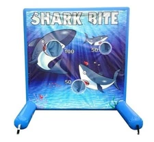 Interactive Sealed Inflatable Air Frame Game Shark Bite Event Party Carnival