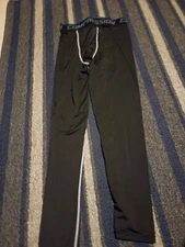Men's Black Compression Pants