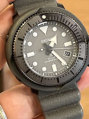 Rare Seiko Air Diver v157-0dc0 gray Solar X 200M Men's watch Rare Seiko Air Diver v157-0dc0 gray Solar X 200M Men's watch