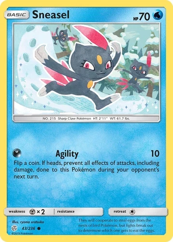 Sneasel 43/236 Sm-Cosmic Eclipse
