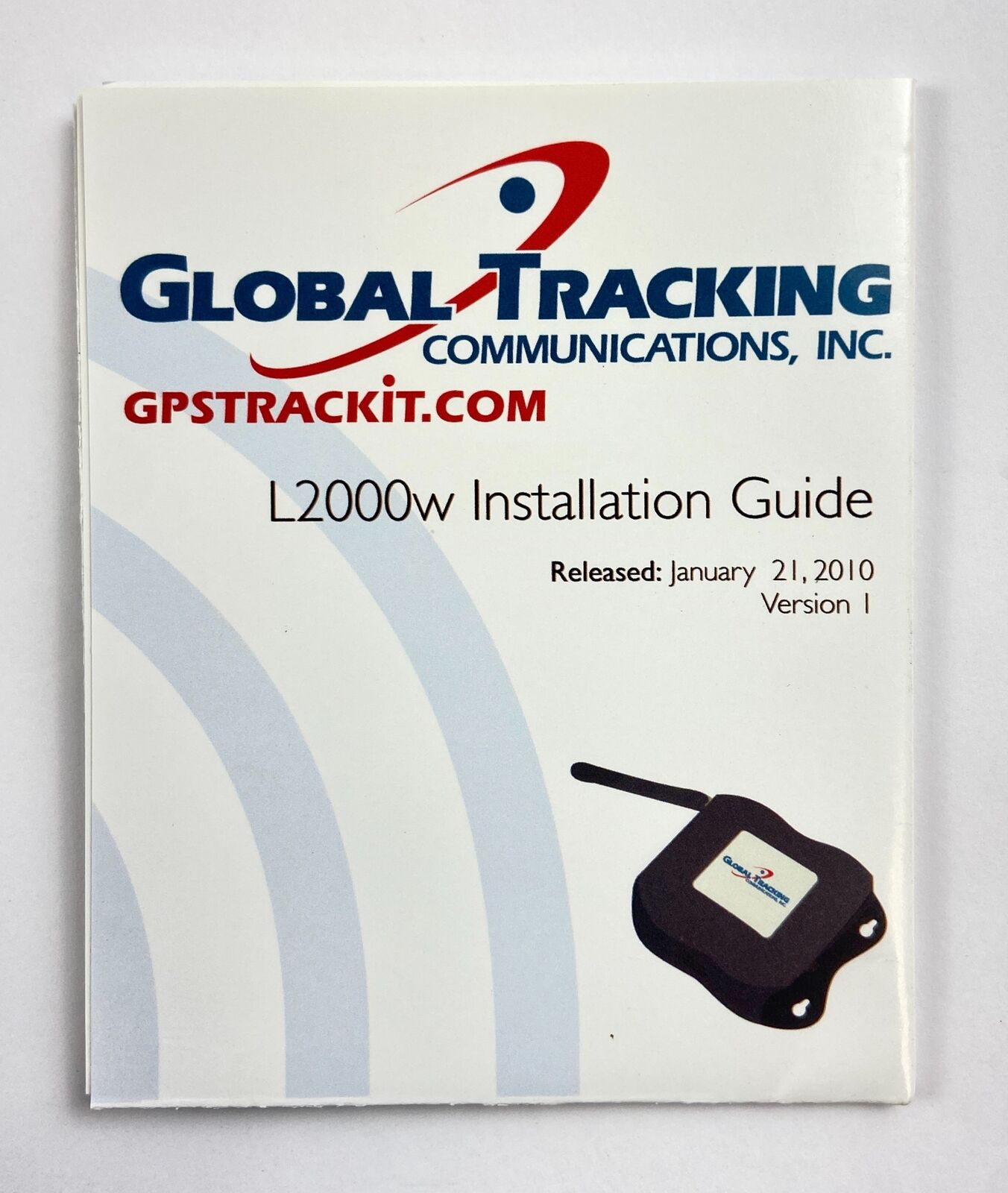 Global Tracking WebTech Wireless 5000G with Cables