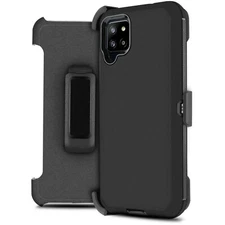 For Samsung A42 5G Defender Case Holster Fit Otterbox Belt Clip Built in Screen