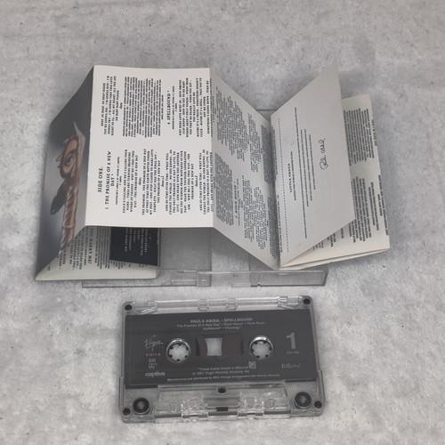PAULA ABDUL Cassette Tape SPELLBOUND 1991 music album - Picture 4 of 7